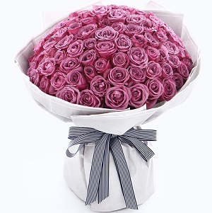 Buy Purple 99 Rose Bouquet Singapore