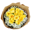cheap yellow roses Hand Bouquet Singapore