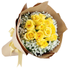 yellow roses Hand Bouquet