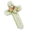 FS-03 cross flower arrangement for funeral